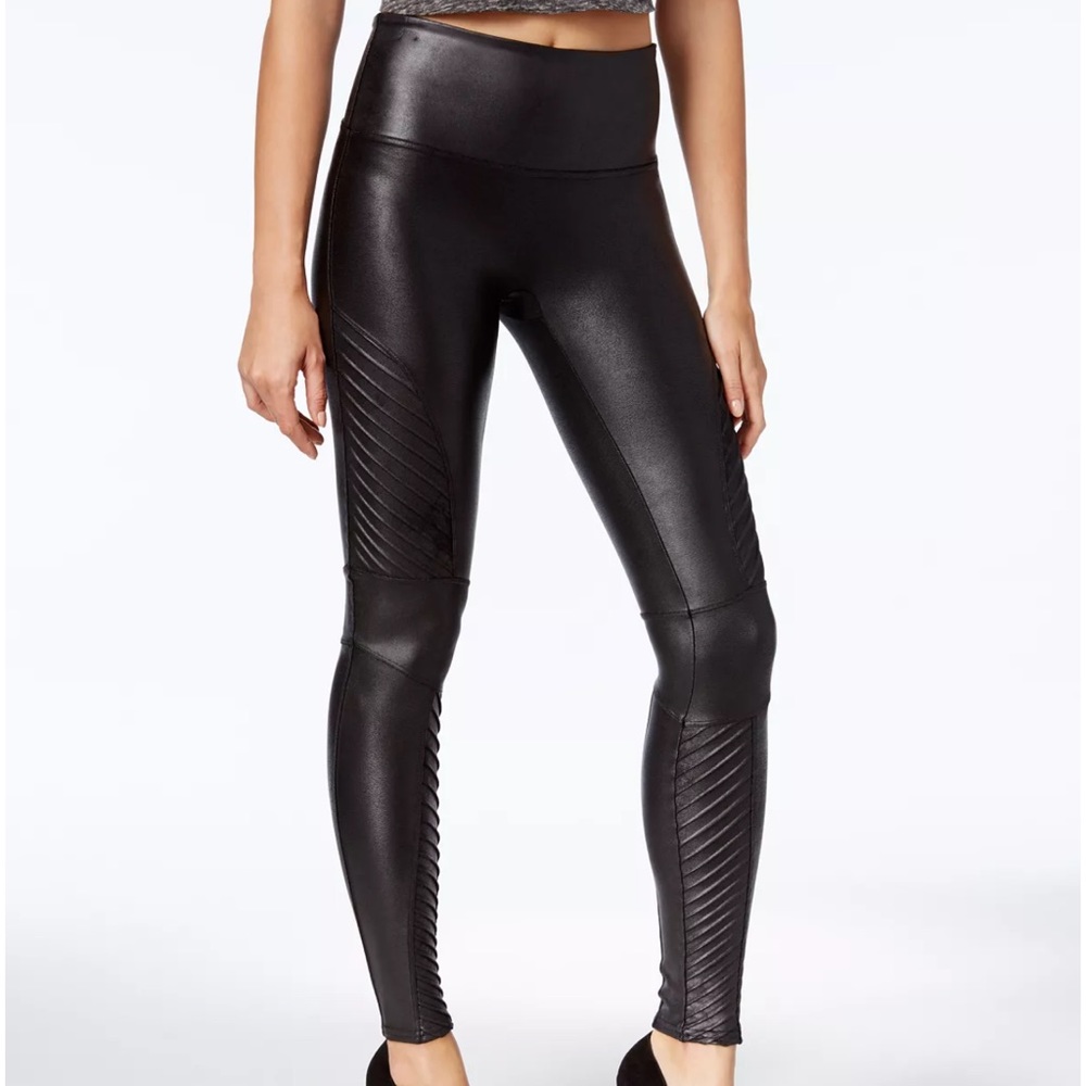 SPANX Moto Leggings Size M in Black